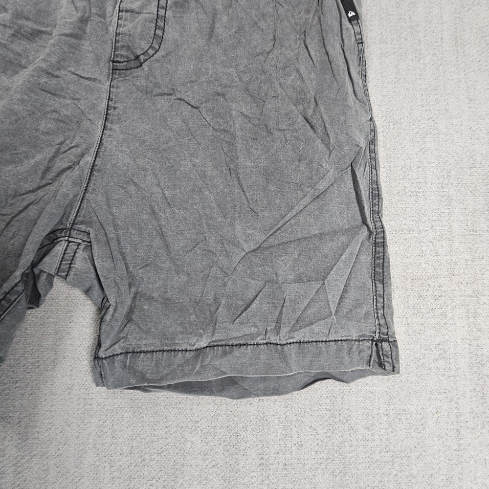 Quiksilver Boys Black Short Drawstring Pockets Size Large - Picture 5 of 16